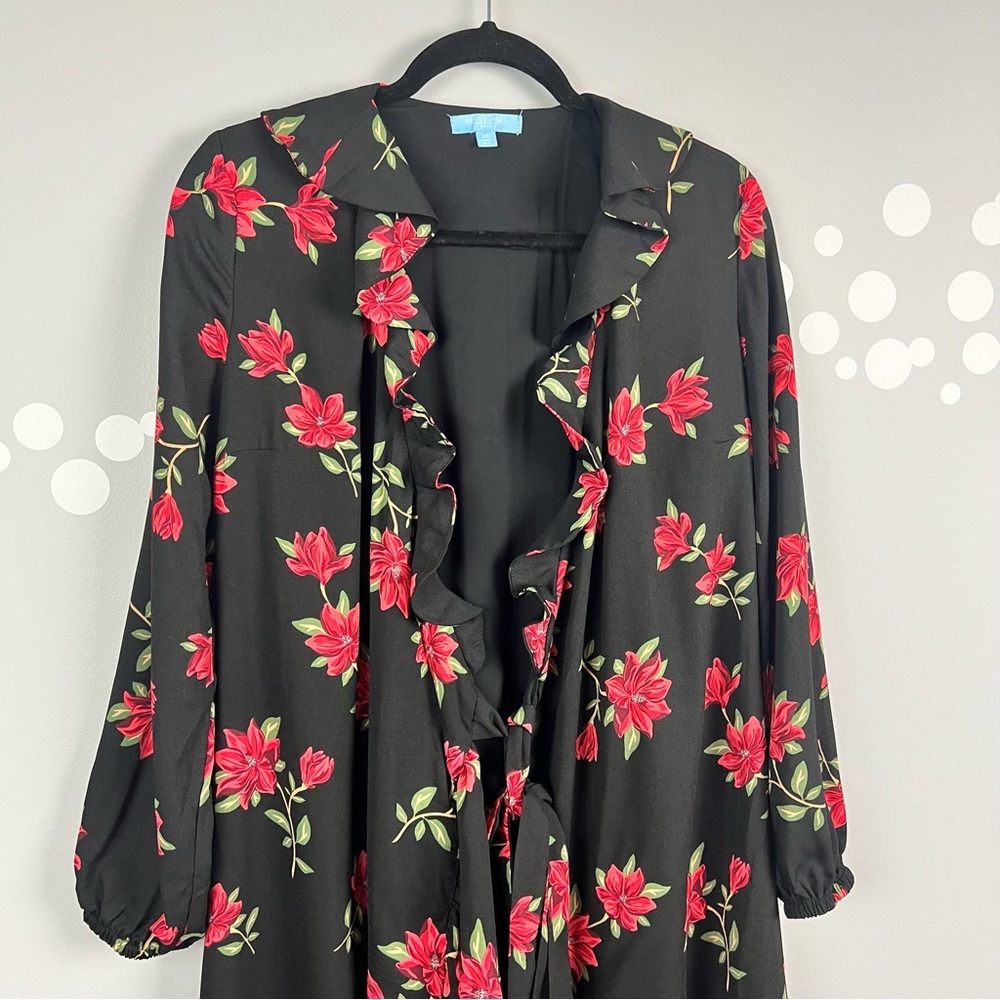 Draper James RSVP Wrap Dress Size XS - Picture 8 of 12